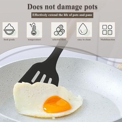 Camping Cooking Utensils Set, Silicone Cookware for Travel BBQ