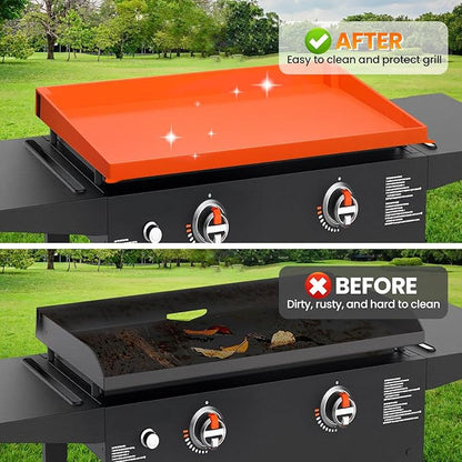 TAOMAND 22" Blackstone Silicone Griddle Cover and Blackstone Griddle Accessories | Comprehensive Protection | Thick & Durable | Reusable & Premium Food-Grade Silicone Grill Mat | from Dirt & Rust