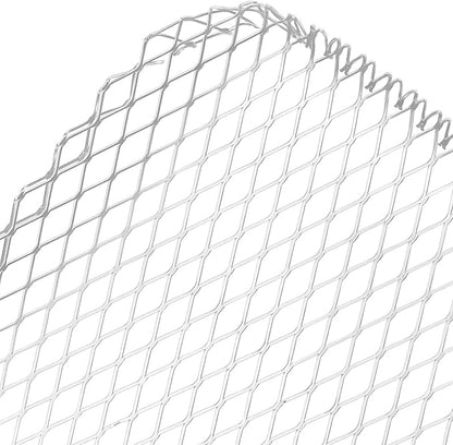 25 PCS Grill Toppers, 12 x 15 Inch Grill Mesh Mats, Aluminum Grill Liners for Grilling Outdoor Camping Backyards, Silver