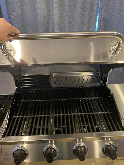 Grill Grates for Charbroil Performance 4 Burner for Char-Broil 463365021 463365724 463365522 463352521, 17inch Grill Grids for CharBroil 463366022 463350521 Replacement Parts G426-0004-W1 G426-0005-W1
