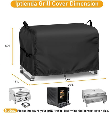 Grill Cover for Veralune Tabletop Gas Grill 20x18x16in