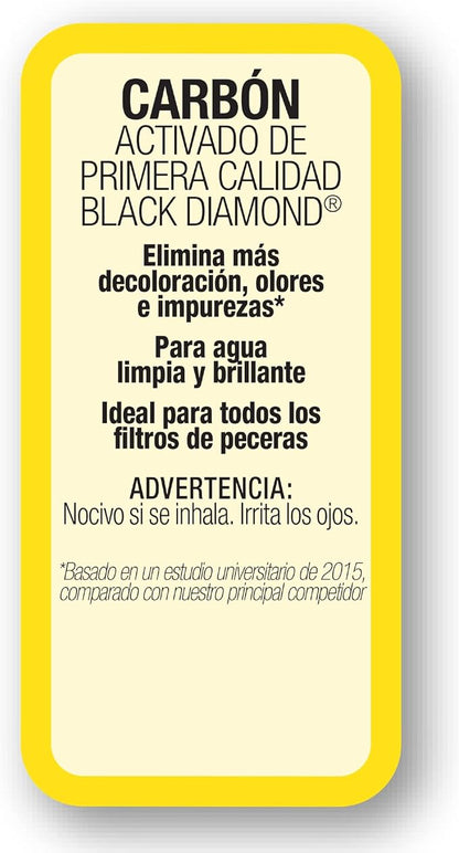 Marineland Black Diamond Premium Activated Carbon 22 Ounces, Filter Media for Aquariums