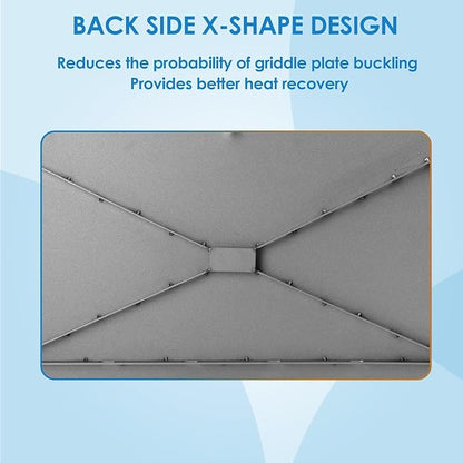 Upgrade 28" Griddle Top for Blackstone 1517 Griddle, Replacement Parts for Blackstone 28 Inch 1517 1853 1605 1856 1839 Flat Top Replacement