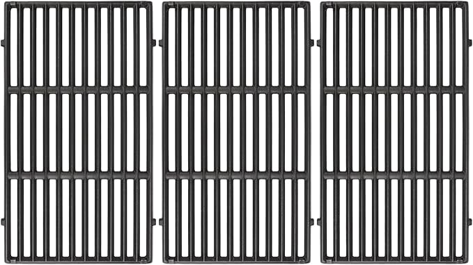 Grill Grates for Weber Genesis II - GS4 Cooking Grate Replacements for Weber 66089 66097, Cast Iron, 18.75"