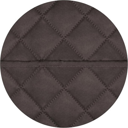 PureFit Reversible Quilted Couch Covers for Dogs Loveseat Sofa Cover 54" | Chocolate/Chocolate, Water Resistant Couch Protector, Washable Pet Couch Cover with Non Slip and Elastic Straps For Kids