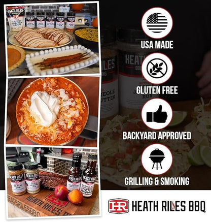 Heath Riles BBQ Butter Bath and Wrap, Champion Pitmaster Recipe, Award Winning Technique, Bag 16 oz.