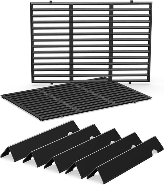 QuliMetal Genesis II Flavorizer Bars, Genesis II Grill Grates for Weber Genesis II Grill Parts - 66795 66095 Parts for Weber Genesis II 300 Series, GS4 Genesis II E-310 E-315 S-335 Series Grills