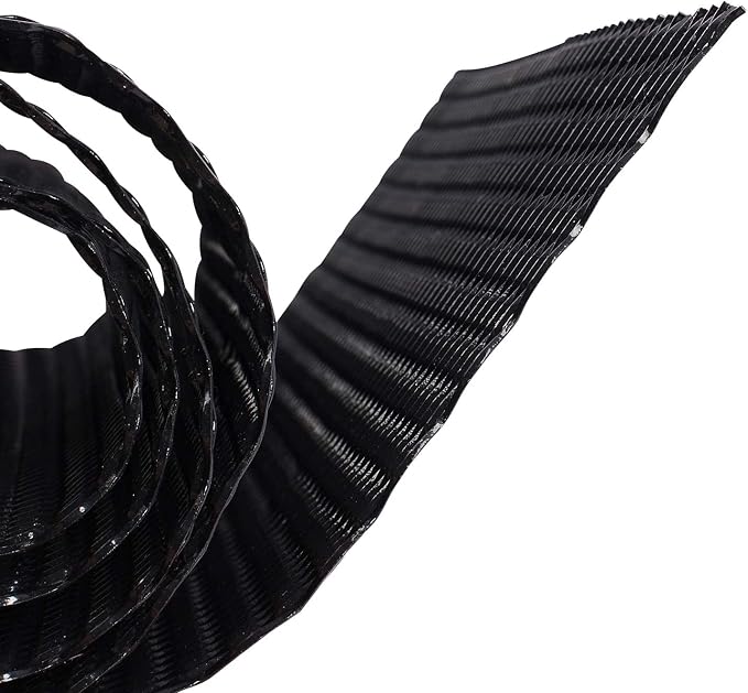 AggAuto Universal 40"x13" Car Grill Mesh 6x12mm Hexagon Hole Black | Aluminum Alloy Automotive Grille Insert Bumper, One of the Most Multifunctional Shape Grids 100x33cm
