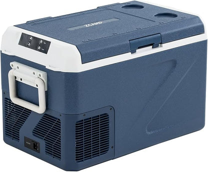 ICF31 12 Volt Car Refrigerator,34QT/32L Portable Freezer Electric Cooler -4℉~68℉,12/24V DC 100-240V AC Car Fridge for Camping, Road Trips, RV, Truck