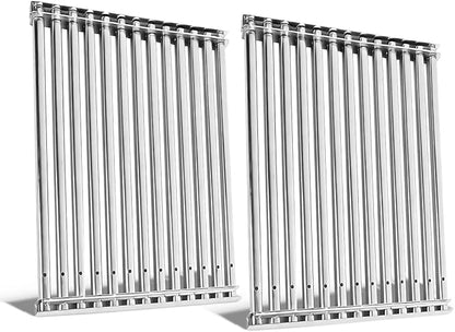 Grill Grate for TEC Gas Grill Patio II Stainless Steel Cooking Grates Replacement for TEC Gas Grill Sterling II, 12.8" W x 14.9" L, 2 Pack
