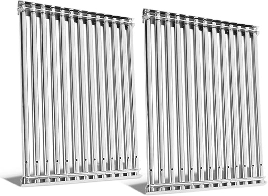 Grill Grate for TEC Gas Grill Patio II Stainless Steel Cooking Grates Replacement for TEC Gas Grill Sterling II, 12.8" W x 14.9" L, 2 Pack