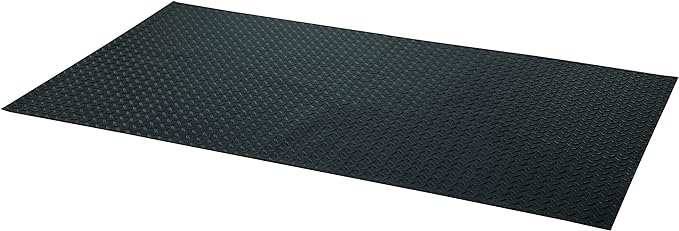 Cuisinart CGMT-300, 65” x 36, 65" x 36", Premium Deck and Patio Grill Mat, 65" x 35" & Traeger Pellet Grills BAC637 Stay Dry Pellet Bin, Wood Pellet Storage with Locking Lid, Black