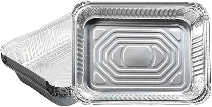 Drip Pan Liners Replacement Parts for Charbroil Bistro Pro 25302146 25302161 25302145 Electric Grill Parts, Aluminum Disposable Foil Grease Tray for Charbroil Bistro Pro Gas Grills, 10 Packs