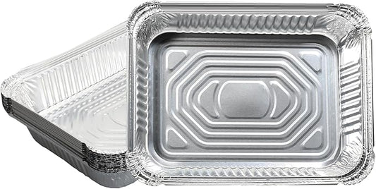 Drip Pan Liners Replacement Parts for Charbroil Bistro Pro 25302146 25302161 25302145 Electric Grill Parts, Aluminum Disposable Foil Grease Tray for Charbroil Bistro Pro Gas Grills, 10 Packs