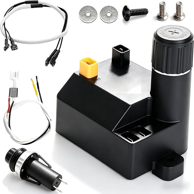 SafBbcue 7642 Grill Igniter Replacement Igniter Kit for Weber Spirit Gas Grills with Front Controls - Fits 2013 and Newer E-210, S-210, E-310, SP-310 Models