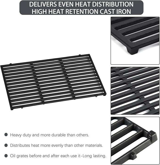 Genesis II E-310 Grill Replacement Parts 66095 Grates 66795 Flavorize Bars 66685 Heat Deflector for Weber Genesis ii Grill Parts GS4 GBS ii E-315 E-335 S-335 SE-310 Genesis 2 300 LX S-340 LX E-340