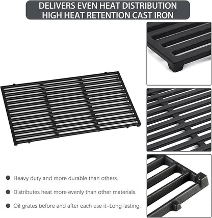 Genesis II E-310 Grill Replacement Parts 66095 Grates 66795 Flavorize Bars 66685 Heat Deflector for Weber Genesis ii Grill Parts GS4 GBS ii E-315 E-335 S-335 SE-310 Genesis 2 300 LX S-340 LX E-340