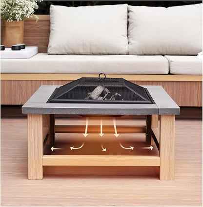 Barbecue Grill Outdoor Barbecue Table Stove Charcoal Heating Courtyard Basin Household Tea Barbecue Charcoal Grill
