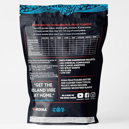 Kona Sweetwood Indoor Smoker Pellets - 2 lb Resealable Bag