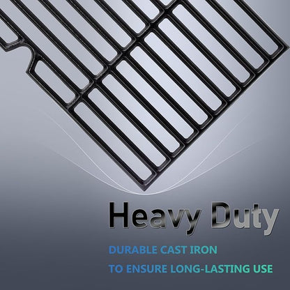 Hiorucet Grill Grease Tray Kits for Dyna Glo DGF493BNP Replacement Parts, Backyard BY13-101-001-12, Adjustable 24''-30'' Drip Pan, Grates, Heat Plates for Dyna Glo Grill Replacement Parts 4 Burner.