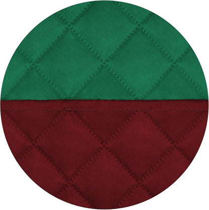 PureFit Reversible Chair Sofa Cover Dog Couch Covers for Sofa, 25.5 in | Green/Red, Water Resistant Couch Protector, Washable Pet Couch Cover with Non Slip and Elastic Straps For Kids