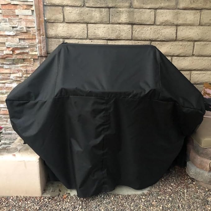 Grill Cover for Napoleon 425/525 Rogue Series Grill, Replacement for 61427 61527 Cover, 600D Heavy Duty PU Material Wateproof Grill Accessory