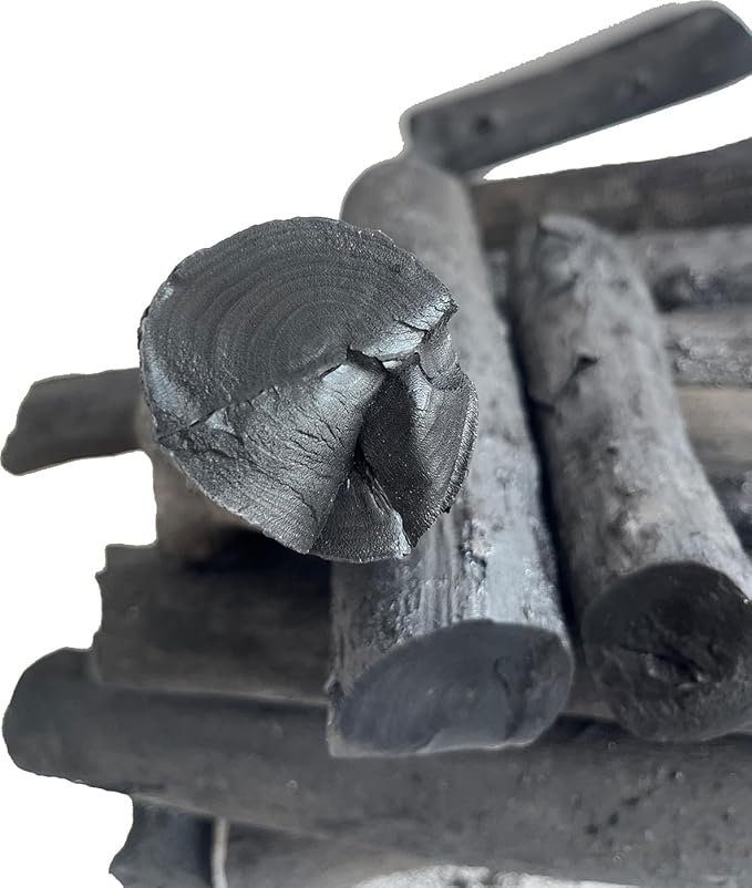 Quality Natural Hardwood Charcoal, high-Grade Charcoal, Suitable for Grilling Chicken skewers and Various Charcoal BBQ (11.00 pounds)