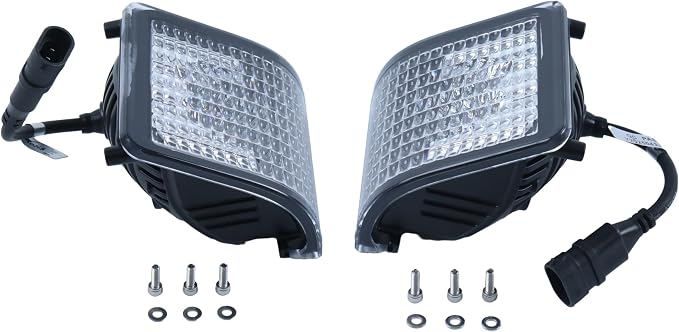 compatible Pair LED Front Corner Work Light AL78178 AL78177 Compatible with John Deere 6210 6310 6410 6610 6505 6600 7200 7410 Tractor Grill Lights, LH&RH