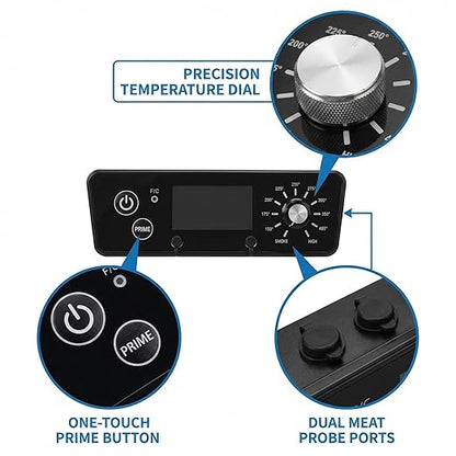 Pit Boss Control Board, Digital Thermostat Control Board Kit Replacement for Pit BOSS 5 Series Vertical Pellet Smoker