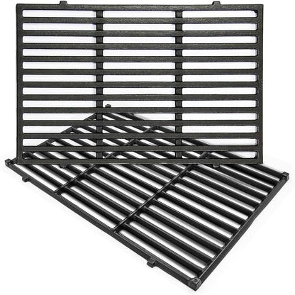 Hongso 19.5" Grill Grates for Weber Genesis E-310, Genesis 300 Grill Grates for Genesis E310 E320 E330 S310 S320 S330 EP310 EP320 EP330 Gas Models, Replacement Parts for Weber 7524 7528, Cast Iron