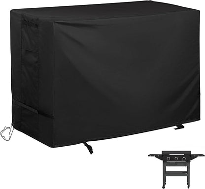 Griddle Cover for Charbroil 28" XL Performance Series 3-Burner Grill, Flat Top Grill Cover for Charbroil 28in Propane Gas Griddle 463258924 All Weather Protective Cover