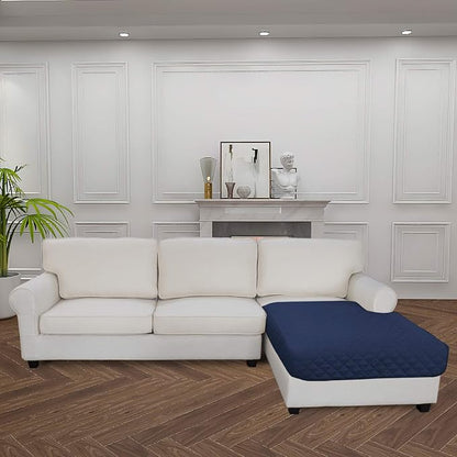 Easy-Going Sectional Couch Covers for Dogs L Shape Sofa Cover Reversible Sofa Slipcover Chaise Lounge Cover Furniture Protector Cover for Pets Dog Cat (42 x 68 inches, Navy/Navy) | Soft Sofa Slipcover For Dogs, Fits Left/Right Chaise Lounge Protector, ...