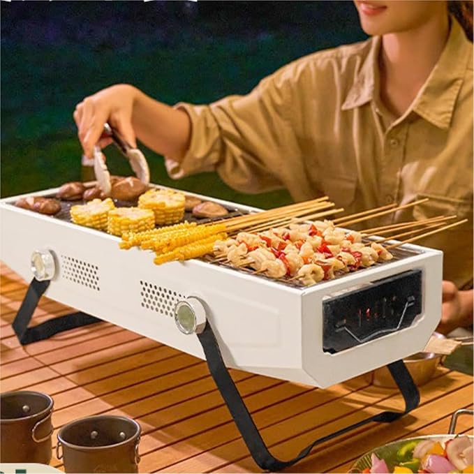 Charcoal Grills Portable Barbecue Grill Household Barbecue Grill Outdoor Camping Barbecue Grill Folding Barbecue Grill Barbecue Grill Outdoor Grill