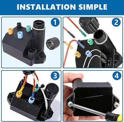 SafBbcue 66355 Grill Igniter Kit for Weber Genesis II 410/210 Gas Grills (2017 & Newer) - Replacement for E410, SE410, LX410, E210, Ignition Kit for Backyard BBQ Parties