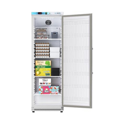 KoolMore 12 Cu. ft. Commercial Reach in Refrigerator in White with Manual Defrost (KM-RMD12WH)
