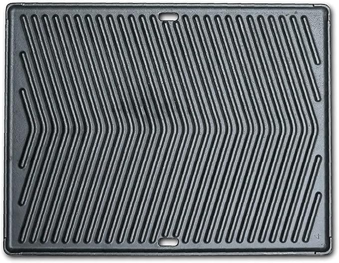 Mont Alpi MAGR Dual Sided Heavy Duty Cast Iron Reversible Griddle Grill Pan Plate - Flat & Ridged Surface - Fits Any MABi805 & MABi400 Built-in and MAi805 MAi400 & MA-957 Outdoor Kitchen Island Grill