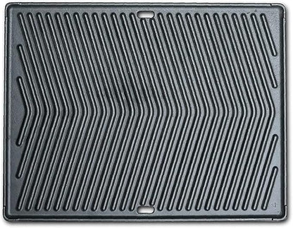 Mont Alpi MAGR Dual Sided Heavy Duty Cast Iron Reversible Griddle Grill Pan Plate - Flat & Ridged Surface - Fits Any MABi805 & MABi400 Built-in and MAi805 MAi400 & MA-957 Outdoor Kitchen Island Grill