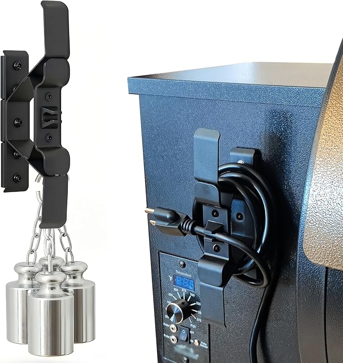 Magnetic Power Cord Organizer for Traeger Pellet Grills and Smokers - Three powerful magnets with anti-slip design for Tangle-Free Cord Storage, Fits Most Pellet Smoker Accessory