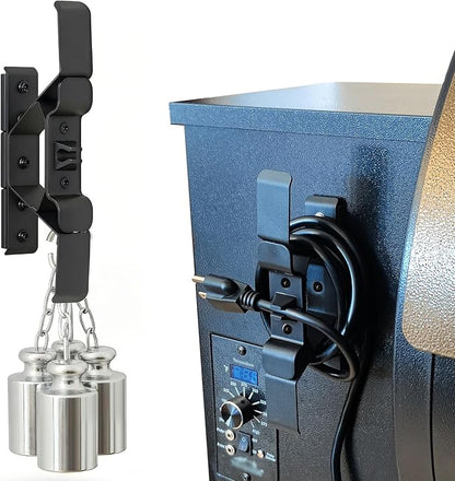 Magnetic Power Cord Organizer for Traeger Pellet Grills and Smokers - Three powerful magnets with anti-slip design for Tangle-Free Cord Storage, Fits Most Pellet Smoker Accessory