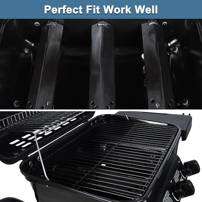 Replacement Grill Parts for Expert Grill XG10-101-002-02 3 Burner Gas Grill, Heat Tents Heat Plates & Cooking Grid Grate for 3 Burner Walmart Expert Grill Model XG10-101-002-02 GBC2016WRS