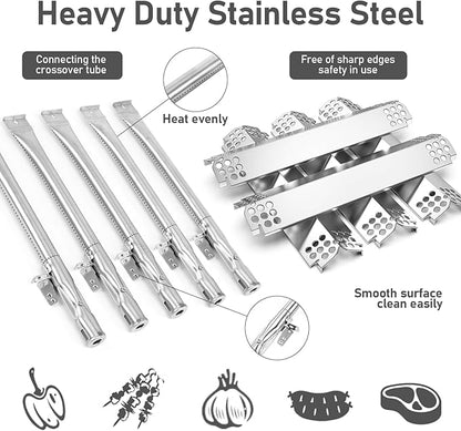 Uniflasy Grill Replacement Part for Nexgrill 5 Burner 720-0888 720-0888N, for Nexgrill Replacement Parts 4 Burner 720-0830H 720-0830X 720-0888S, BHG 720-0783W, for Nexgrill Replacement Parts 5 Burner