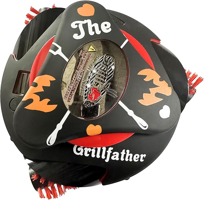 Grillbot Silicone Covers, The Ultimate Gift for Dad - Durable, Heat & Weather Proof, Easy-to-Use Grillbot Skin (The Grillfather)