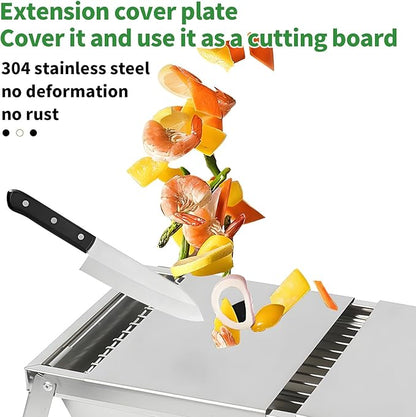Small Barbecue Grill Outdoor Stainless Steel Grill Charcoal BBQ Grill Convenient Folding for Home Indoor