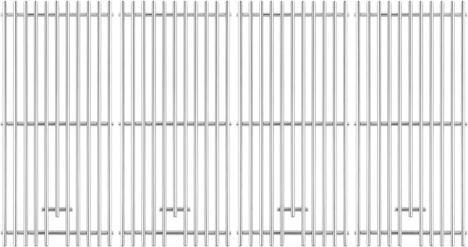 RJC008P Grates Grill Replacement Parts for RCS Grill Grates RCS 32’’ Grill RJC32A RJC32AL Summerset Sizzler 32 Pro 32 Grill Grate-Siz Blaze Traditional and Blaze LTE 32 4 Burner Grill BLZ-32-034 4Pcs