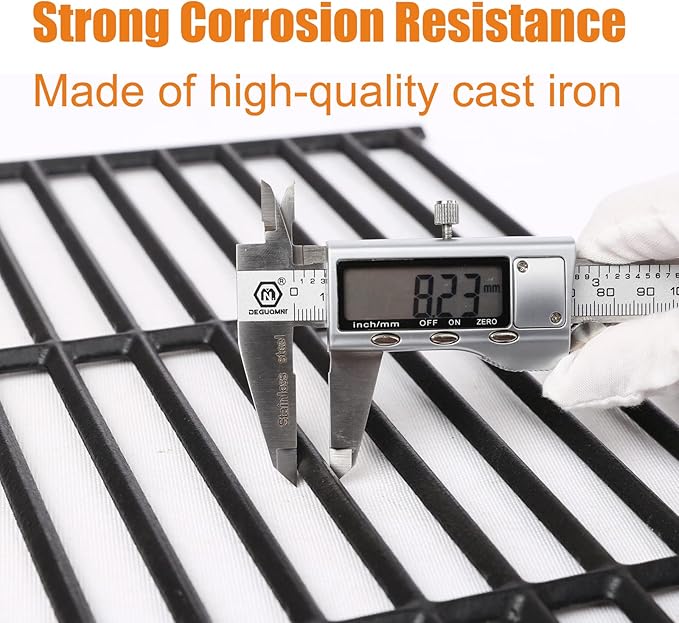 Hisencn Replacement Parts for Charbroil Performance 4 Burner Grill, 463347017, 463335517, 463347418, 463342119, 463376017, 463342118, G470-5200-W1 Burner, G470-0004-W1A Heat Plates and Cooking Grates
