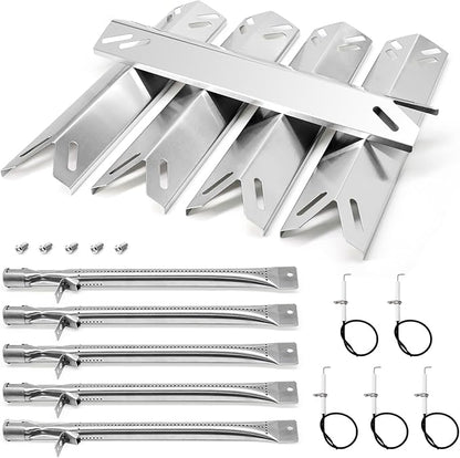 Grill Parts for Cuisinart GAS9556AS GAS9456AS GAS2556AS GAS2456AS, BBQ Grill Replacement Parts for Cuisinart 5 Burner Gas Grill GAS9556AS GAS2556AS, Cuisinart 4 Burner Gas Grill GAS9456AS