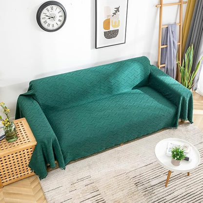 AIVIA Couch Cover Sheet Blanket, Oversized Couch Covers for 3 Cushion Sofa, Extra Large Furniture Decoration Covers Sofa Throws Sofa Slipcovers, L-Shape U-Shaped Sectional Protector for Cats Dogs