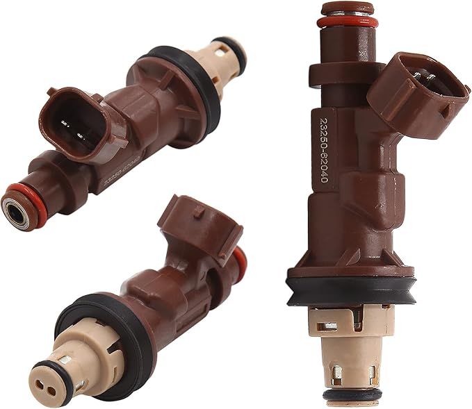 uxcell 23209-62040 Fuel Injector 2 Holes for Toyota Tacoma 1999-2004 for Toyota Tundra 2000-2004 for Toyota 4Runner 1999-2002 3.4L