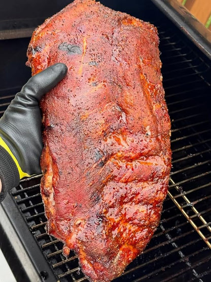 B&B Better Burning Texas Style Lump Charcoal BBQ Gift Bundle with 20 lb Oak Lump Charcoal, Duraflame Firestart Cubes, Texas Cattle Run Beef Rub & Extra Long Grill Matches