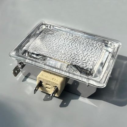 J&V bedebur Oven Lighting Assembly with High Temperatur Materials for BBQ Grill, Microwave Light and Air Fryer Equipment Special Lighting, G9 Bulb (120V-25W-PLUG)